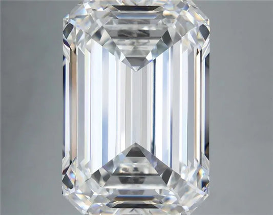 15.08ct Emerald Lab Grown Diamond (Colour F, Clarity VS1, IGI Certified)