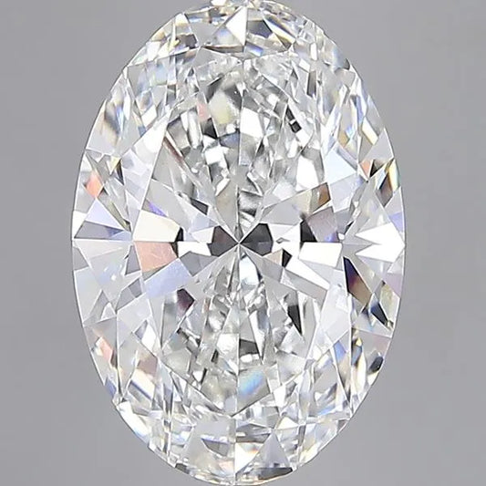 15.09ct Oval Lab Grown Diamond (Colour F, Clarity VS1, IGI Certified)