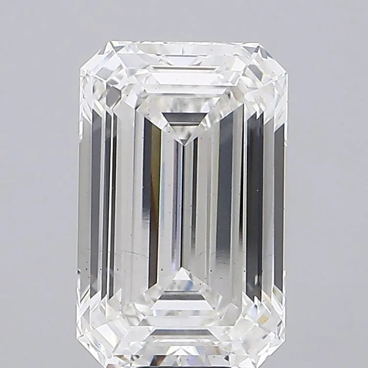 15.10ct Emerald Lab Grown Diamond (Colour F, Clarity VS2, IGI Certified)