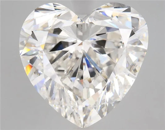 15.18ct Heart Lab Grown Diamond (Colour G, Clarity SI1, IGI Certified)