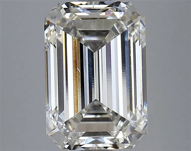 4.14ct Emerald Lab Grown Diamond (Colour H, Clarity VVS2, IGI Certified)