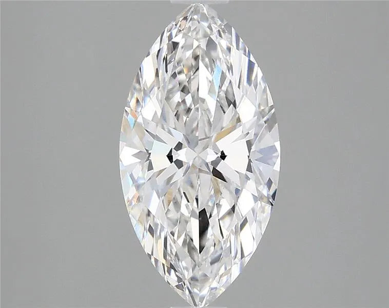 1.96ct Marquise Lab Grown Diamond (Colour E, Clarity VVS2, IGI Certified)