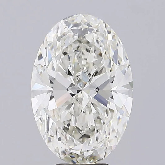 7.50ct Oval Lab Grown Diamond (Colour H, Clarity VVS2, Cut EX, IGI Certified)