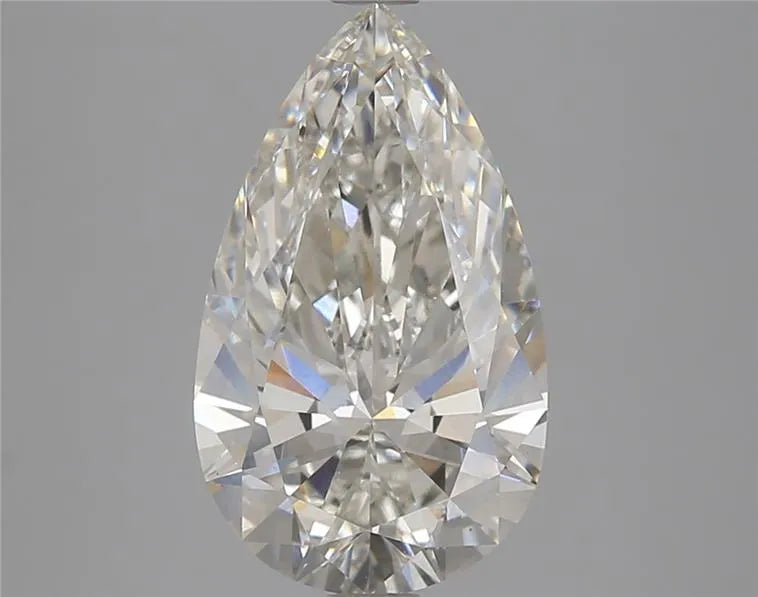 3.72ct Pear Lab Grown Diamond (Colour H, Clarity VS2, IGI Certified)