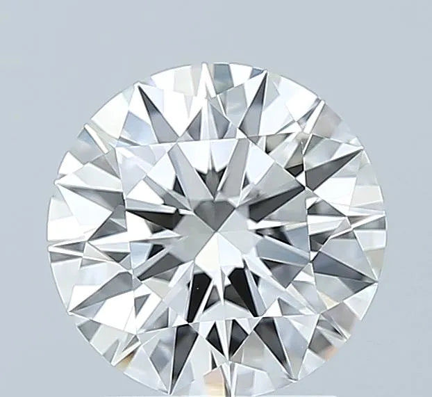 2.02ct Round Lab Grown Diamond (Colour F, Clarity VVS2, Cut EX, IGI Certified)