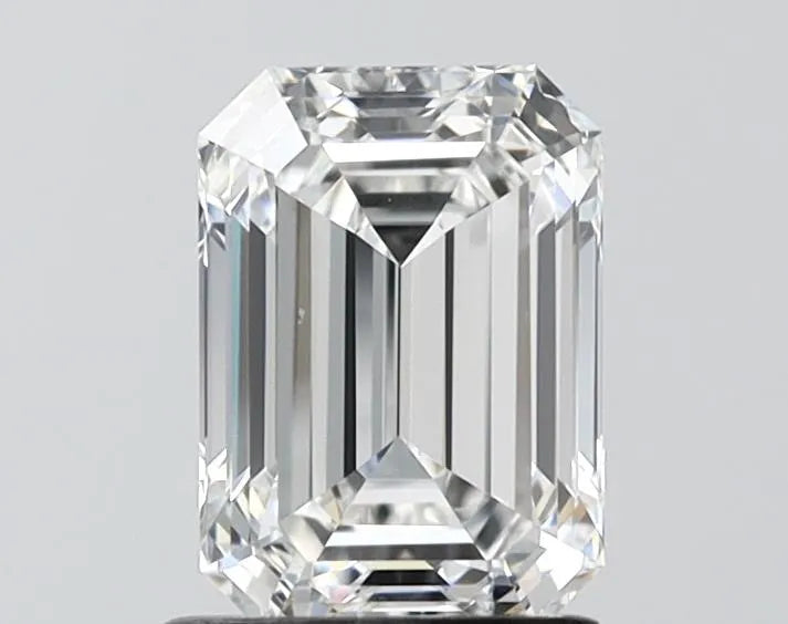 1.39ct Emerald Lab Grown Diamond (Colour F, Clarity VVS1, IGI Certified)