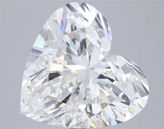 8.99ct Heart Lab Grown Diamond (Colour F, Clarity VS1, IGI Certified)