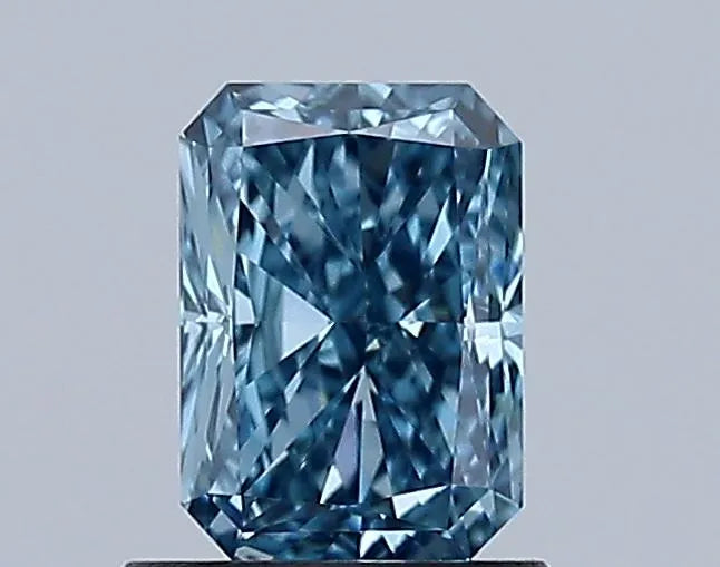 1.00ct Radiant Lab Grown Diamond (Colour Fancy Vivid Blue, Clarity VS1, IGI Certified)