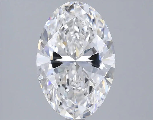 3.03ct Oval Lab Grown Diamond (Colour E, Clarity VVS2, IGI Certified)
