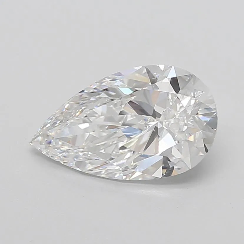 3.59ct Pear Lab Grown Diamond (Colour E, Clarity VVS1, IGI Certified)