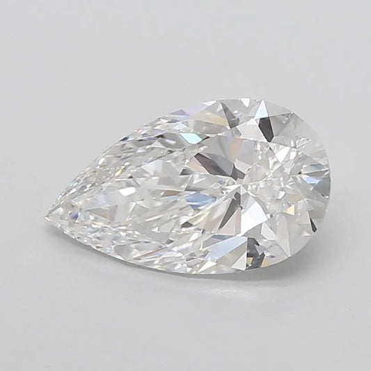 3.59ct Pear Lab Grown Diamond (Colour E, Clarity VVS1, IGI Certified)