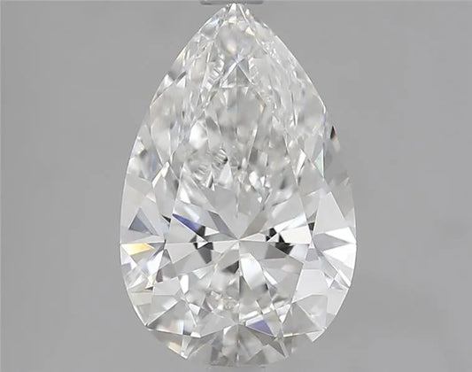 2.55ct Pear Lab Grown Diamond (Colour E, Clarity VVS2, Cut EX, IGI Certified)