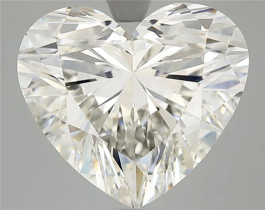 7.51ct Heart Lab Grown Diamond (Colour G, Clarity VVS2, IGI Certified)