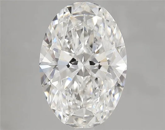 4.57ct Oval Lab Grown Diamond (Colour E, Clarity VVS2, IGI Certified)