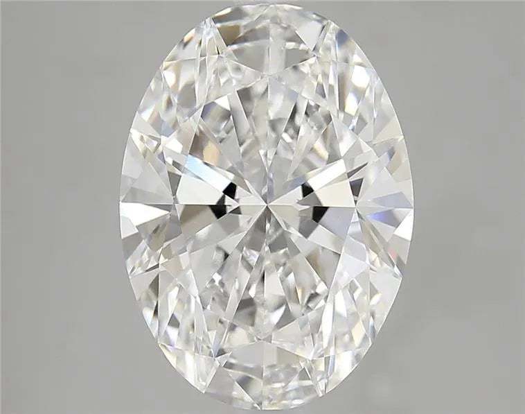 4.80ct Oval Lab Grown Diamond (Colour E, Clarity VVS2, IGI Certified)