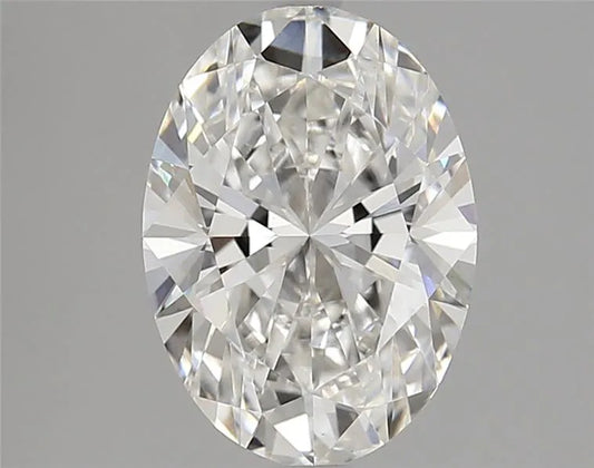2.54ct Oval Lab Grown Diamond (Colour G, Clarity VS1, Cut EX, IGI Certified)
