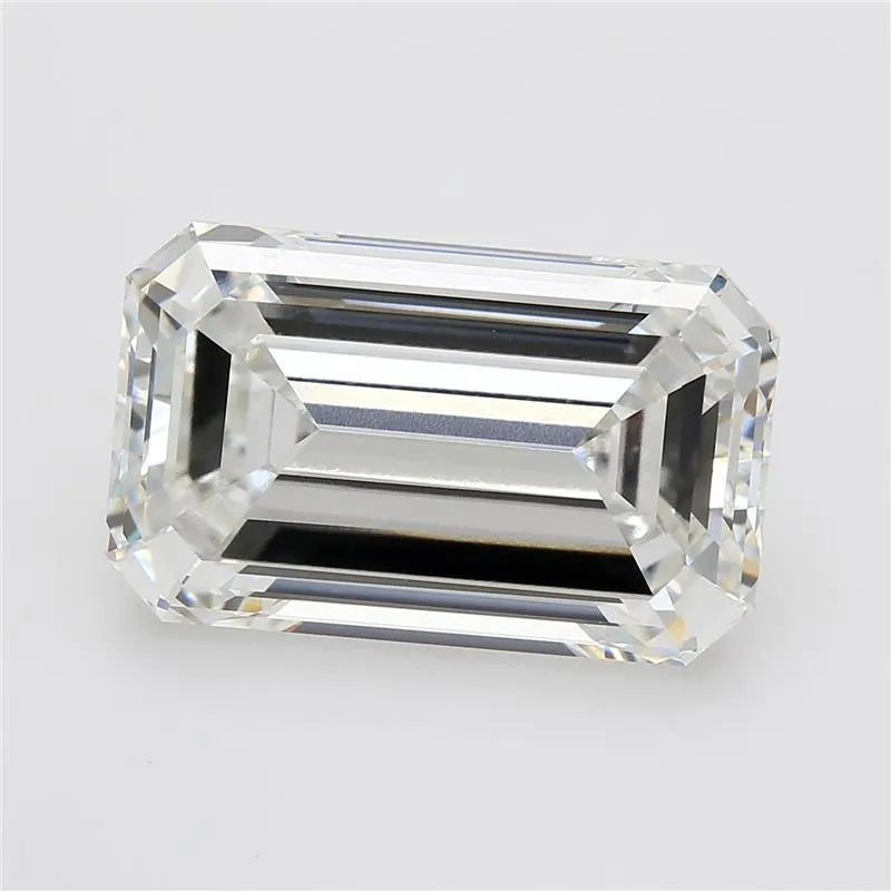 16.05ct Emerald Lab Grown Diamond (Colour F, Clarity VVS2, IGI Certified)