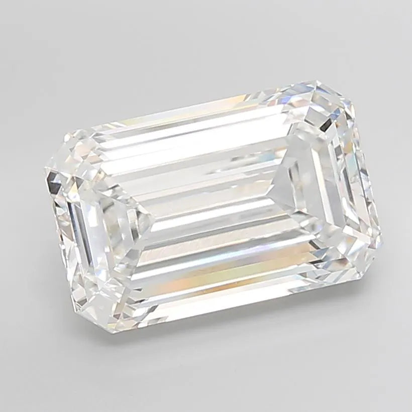 16.26ct Emerald Lab Grown Diamond (Colour F, Clarity VVS2, IGI Certified)