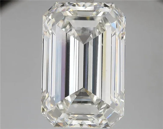 16.54ct Emerald Lab Grown Diamond (Colour G, Clarity VS1, IGI Certified)