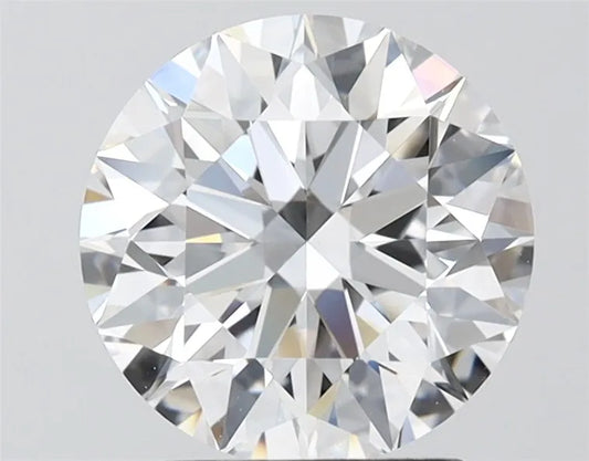 2.52ct Round Lab Grown Diamond (Colour E, Clarity VS1, Cut EX, IGI Certified)