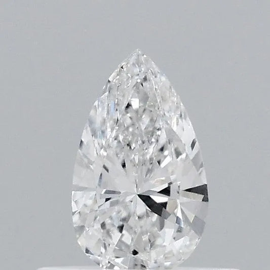 0.38ct Pear Lab Grown Diamond (Colour E, Clarity VS1, IGI Certified)