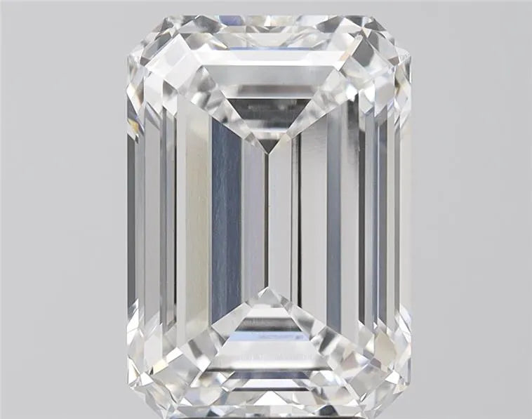 5.46ct Emerald Lab Grown Diamond (Colour E, Clarity VVS2, IGI Certified)