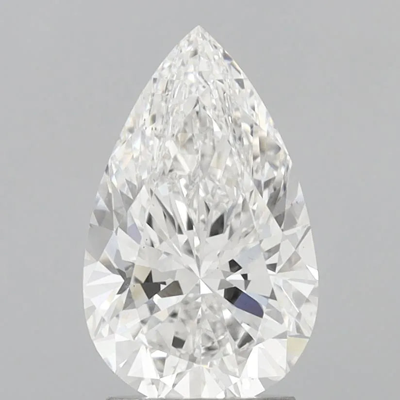 2.42ct Pear Lab Grown Diamond (Colour E, Clarity VS2, IGI Certified)