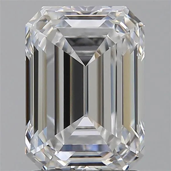 2.05ct Emerald Lab Grown Diamond (Colour D, Clarity VVS1, IGI Certified)