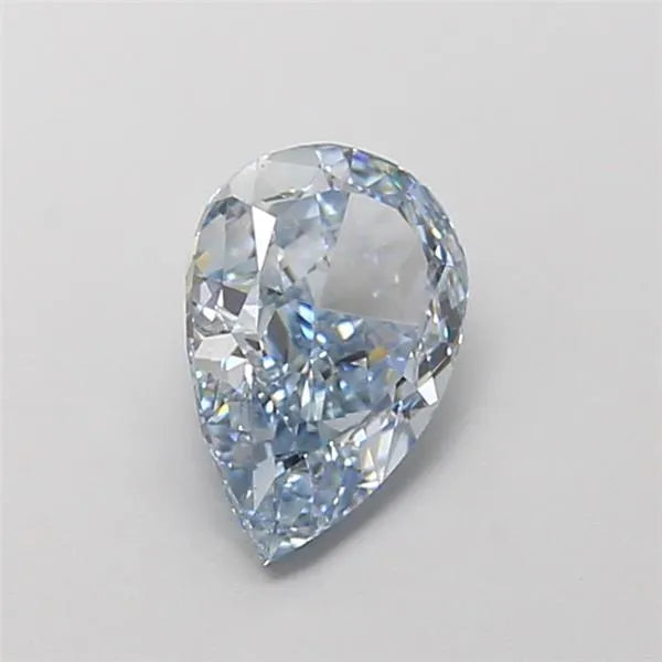 1.65ct Pear Lab Grown Diamond (Colour Fancy Intense Blue, Clarity VS2, IGI Certified)