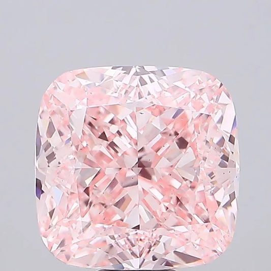 17.02ct Cushion modified Lab Grown Diamond (Colour Fancy Vivid Pink, Clarity VS2, IGI Certified)