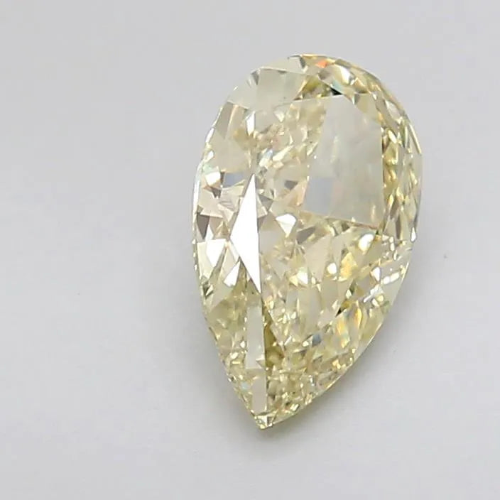 2.14ct Pear Lab Grown Diamond (Colour Fancy Yellow, Clarity VS2, IGI Certified)