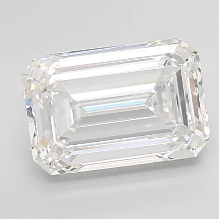 6.31ct Emerald Lab Grown Diamond (Colour F, Clarity VVS2, IGI Certified)