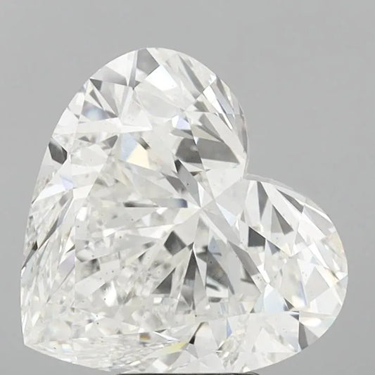 7.01ct Heart Lab Grown Diamond (Colour F, Clarity VS2, IGI Certified)