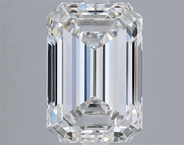 3.56ct Emerald Lab Grown Diamond (Colour F, Clarity VVS2, IGI Certified)