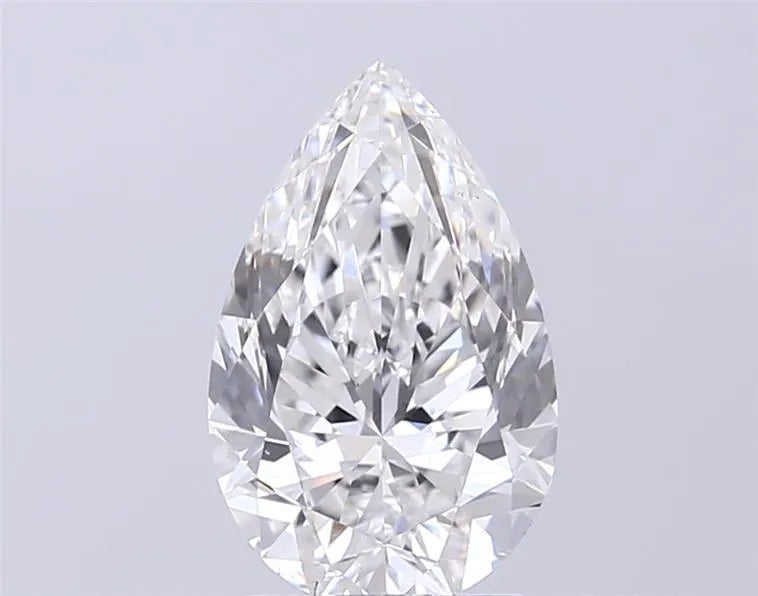 2.50ct Pear Lab Grown Diamond (Colour D, Clarity VS1, IGI Certified)