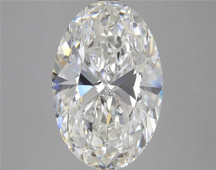 6.01ct Oval Lab Grown Diamond (Colour G, Clarity VS2, IGI Certified)