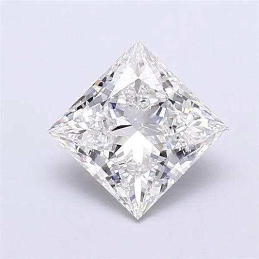 2.58ct Princess Lab Grown Diamond (Colour E, Clarity VVS1, IGI Certified)