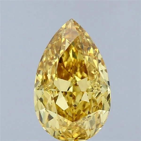 1.49ct Pear Lab Grown Diamond (Colour Fancy Vivid Yellow, Clarity VS1, IGI Certified)