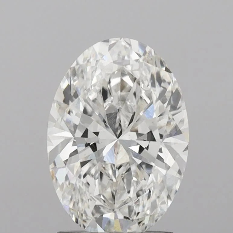 2.10ct Oval Lab Grown Diamond (Colour F, Clarity VS1, IGI Certified)