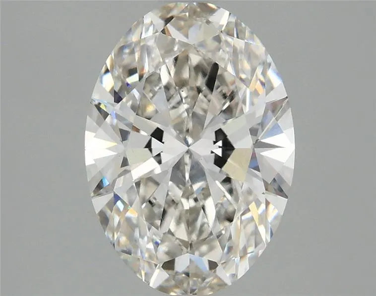 2.38ct Oval Lab Grown Diamond (Colour G, Clarity VS2, IGI Certified)