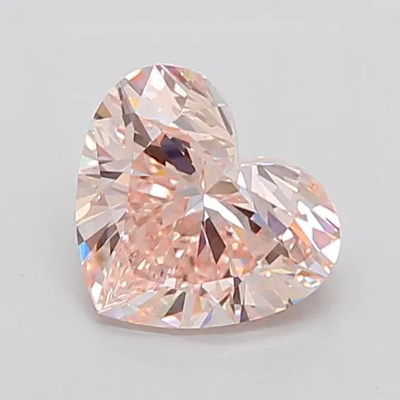 1.69ct Heart Lab Grown Diamond (Colour Fancy Pink, Clarity VVS2, IGI Certified)