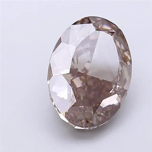 2.54ct Oval Lab Grown Diamond (Colour Fancy Gray, Clarity VVS2, IGI Certified)