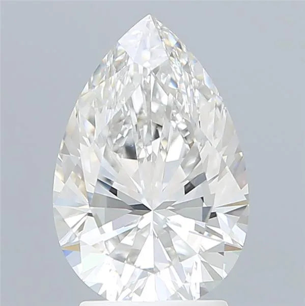 2.73ct Pear Lab Grown Diamond (Colour E, Clarity VVS2, IGI Certified)