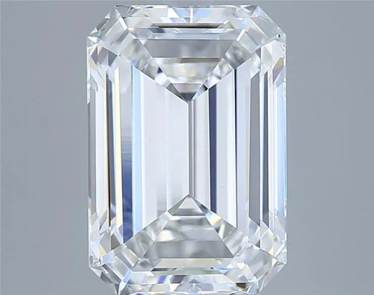 4.57ct Emerald Lab Grown Diamond (Colour E, Clarity VVS2, IGI Certified)