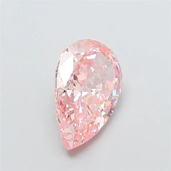 2.03ct Pear Lab Grown Diamond (Colour Fancy Vivid Pink, Clarity VVS2, IGI Certified)