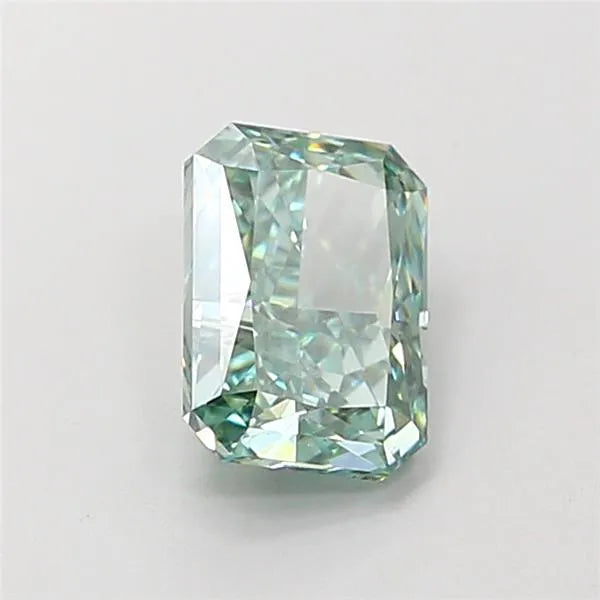 1.51ct Radiant Lab Grown Diamond (Colour Fancy Vivid Green, Clarity VS1, IGI Certified)