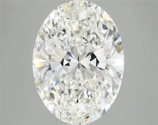 4.04ct Oval Lab Grown Diamond (Colour H, Clarity VVS2, IGI Certified)