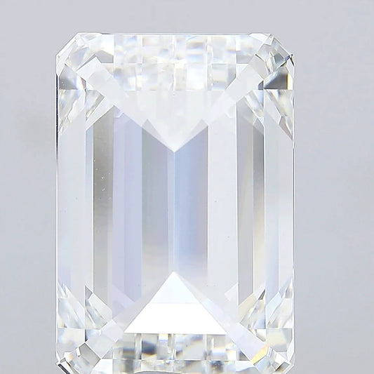 19.06ct Emerald Lab Grown Diamond (Colour F, Clarity VVS2, IGI Certified)