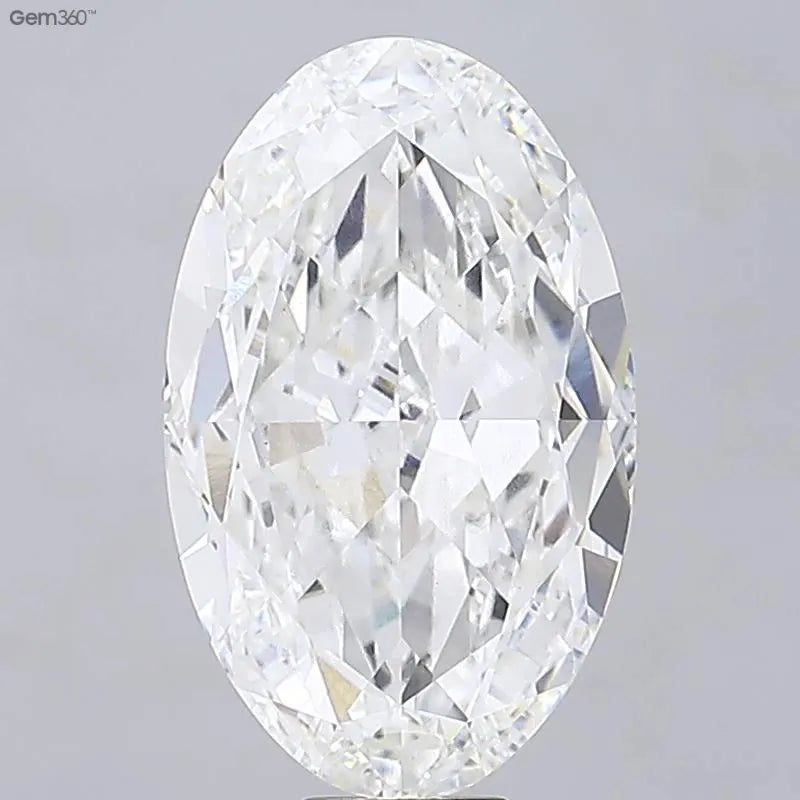 19.65ct Oval Lab Grown Diamond (Colour G, Clarity VVS2, IGI Certified)