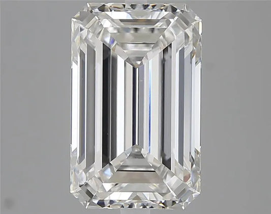 5.02ct Emerald Lab Grown Diamond (Colour E, Clarity VVS1, IGI Certified)